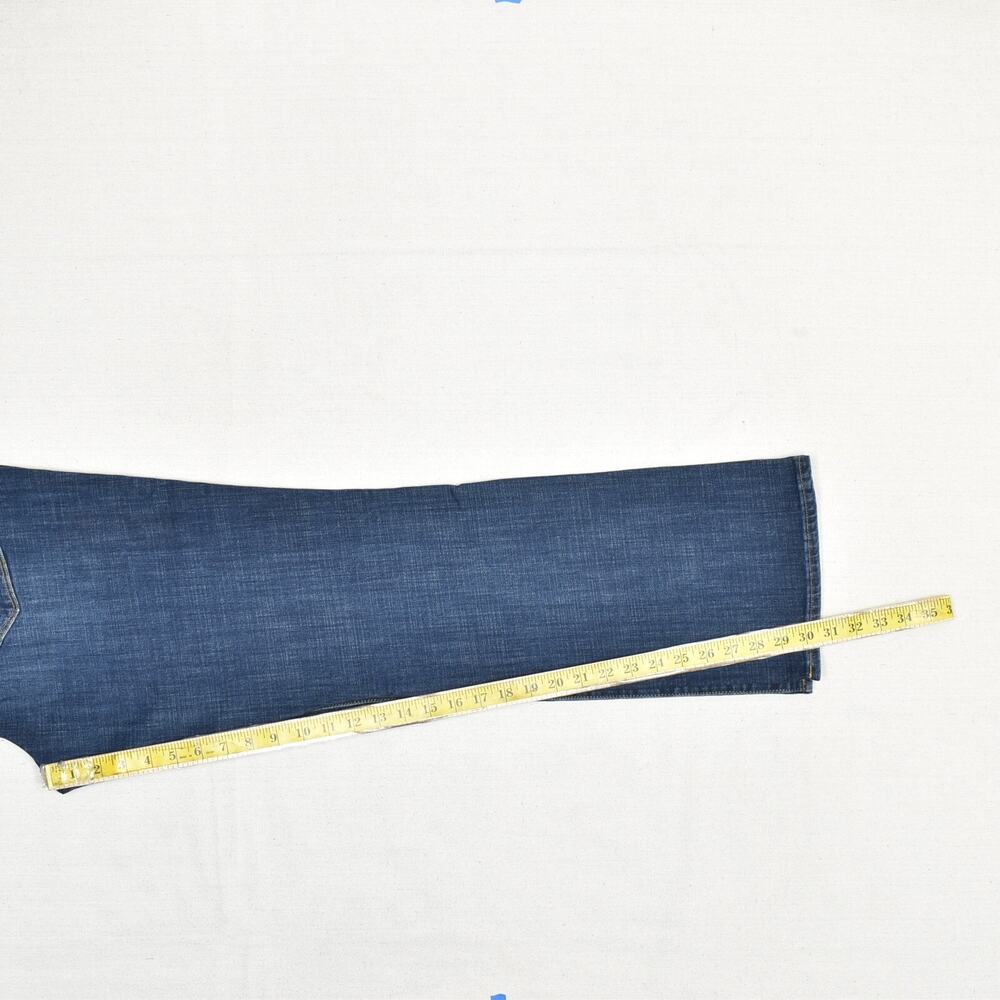 Levi's Women's Jeans Cotton Blue Size 32 Classic Bootcut Zip Solid Denim - Picture 5 of 8